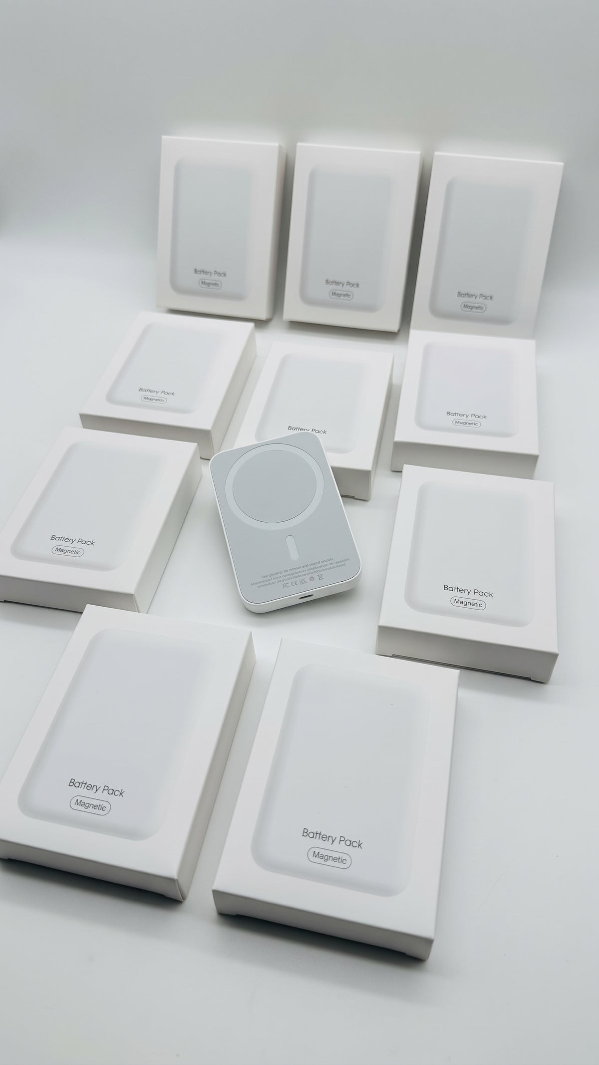 10 Baterías Magneticas Portatiles