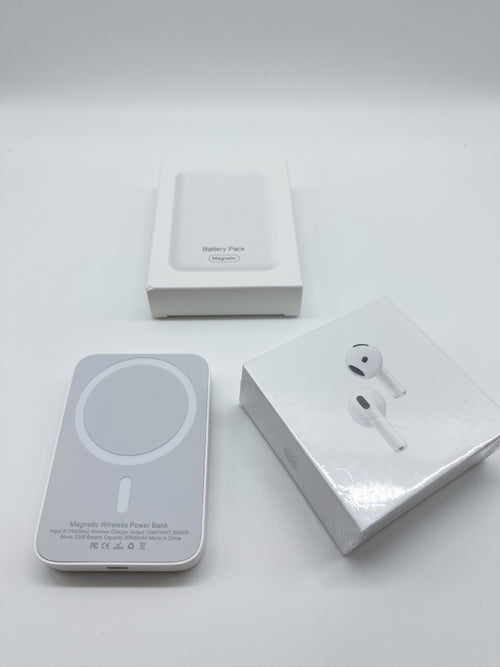 PACK BATERÍA MAGNETICA + AIRPODS 4TA GEN
