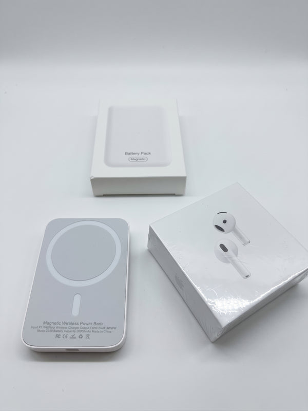 PACK BATERÍA MAGNETICA + AIRPODS 4TA GEN