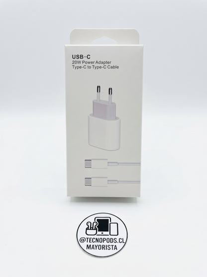 Cargador Tipo C 20W