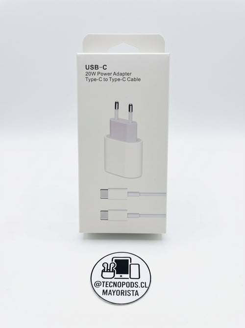 Cargador Tipo C 20W