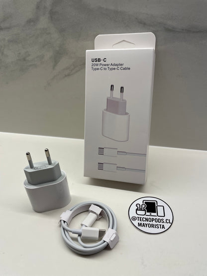 Cargador Rápido Tipo C 20W