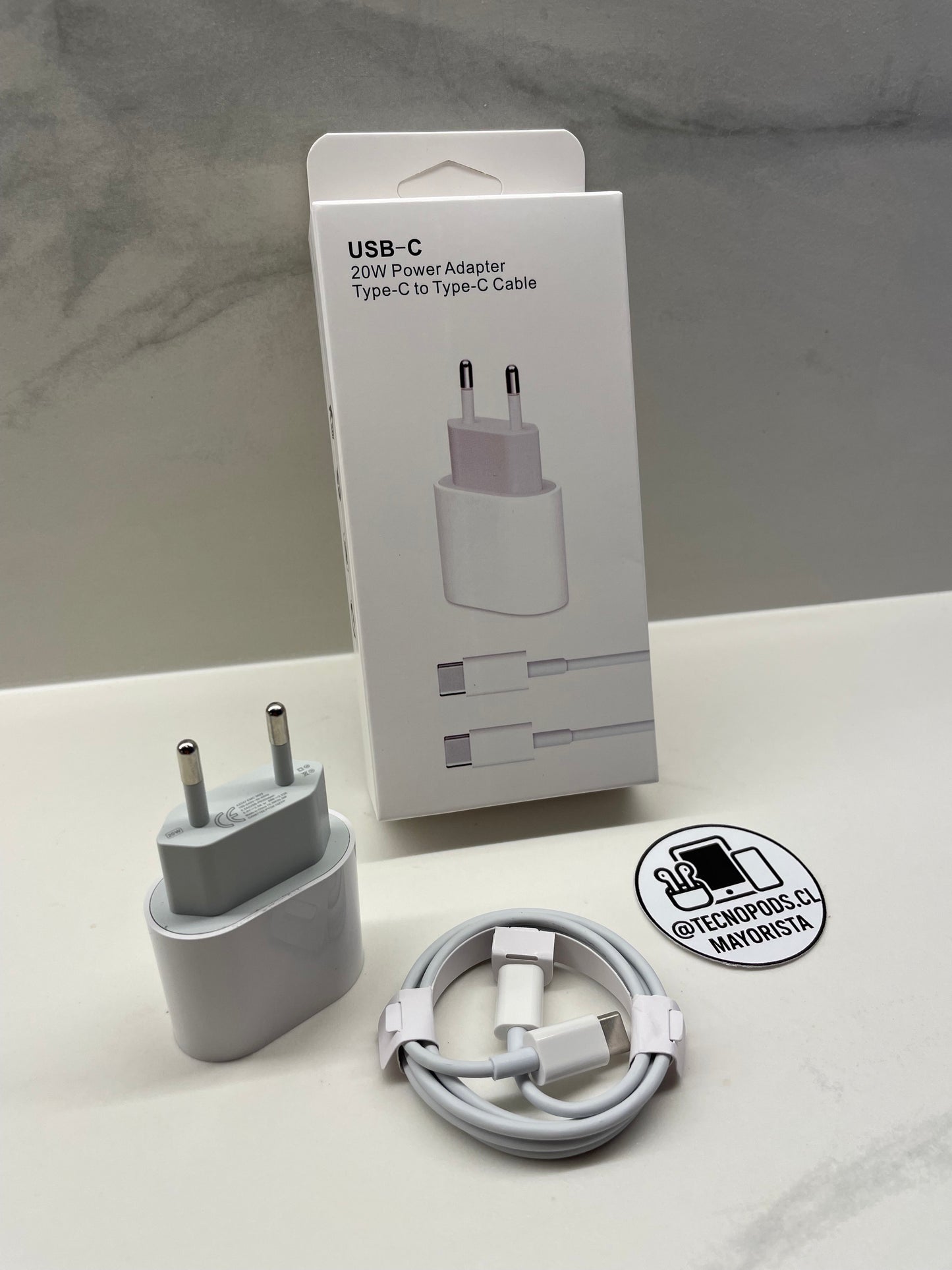 Cargador Rápido Tipo C 20W