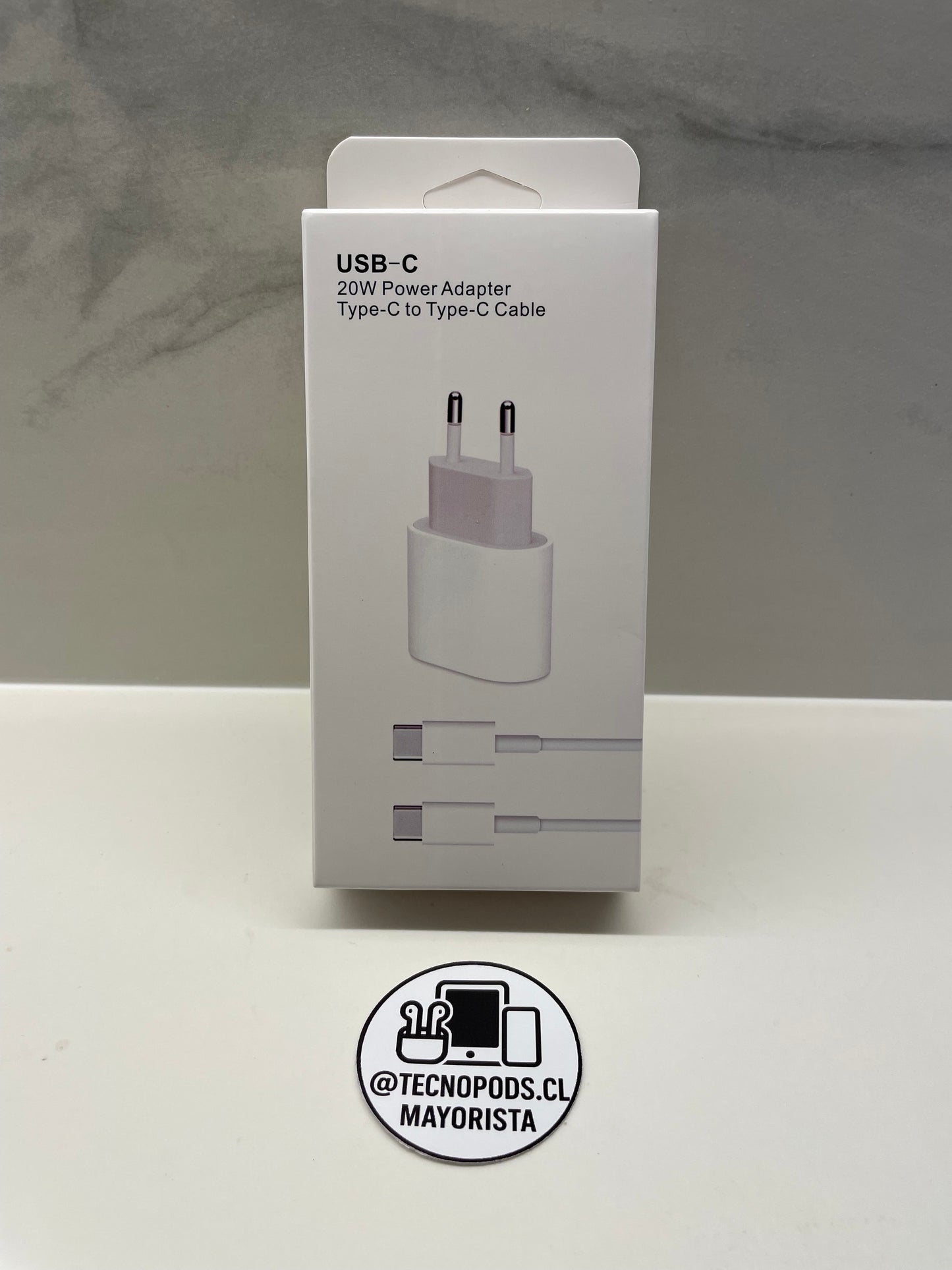 Cargador Rápido Tipo C 20W