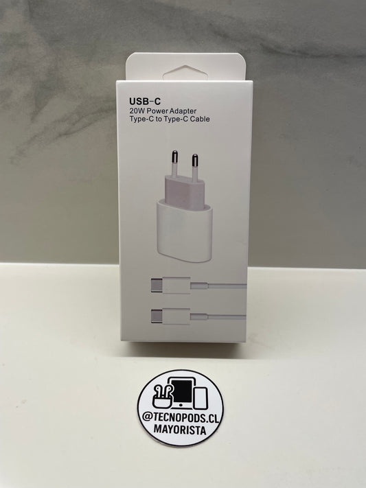 Cargador Rápido Tipo C 20W