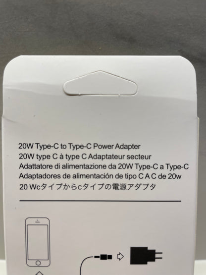 Cargador Rápido Tipo C 20W