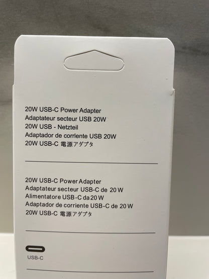 Cargador Rápido Completo Lightning 20W