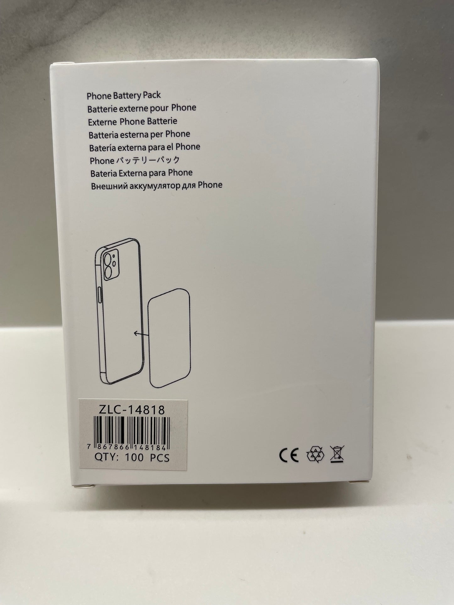 Batería Portátil Magnética 15.000 mAh