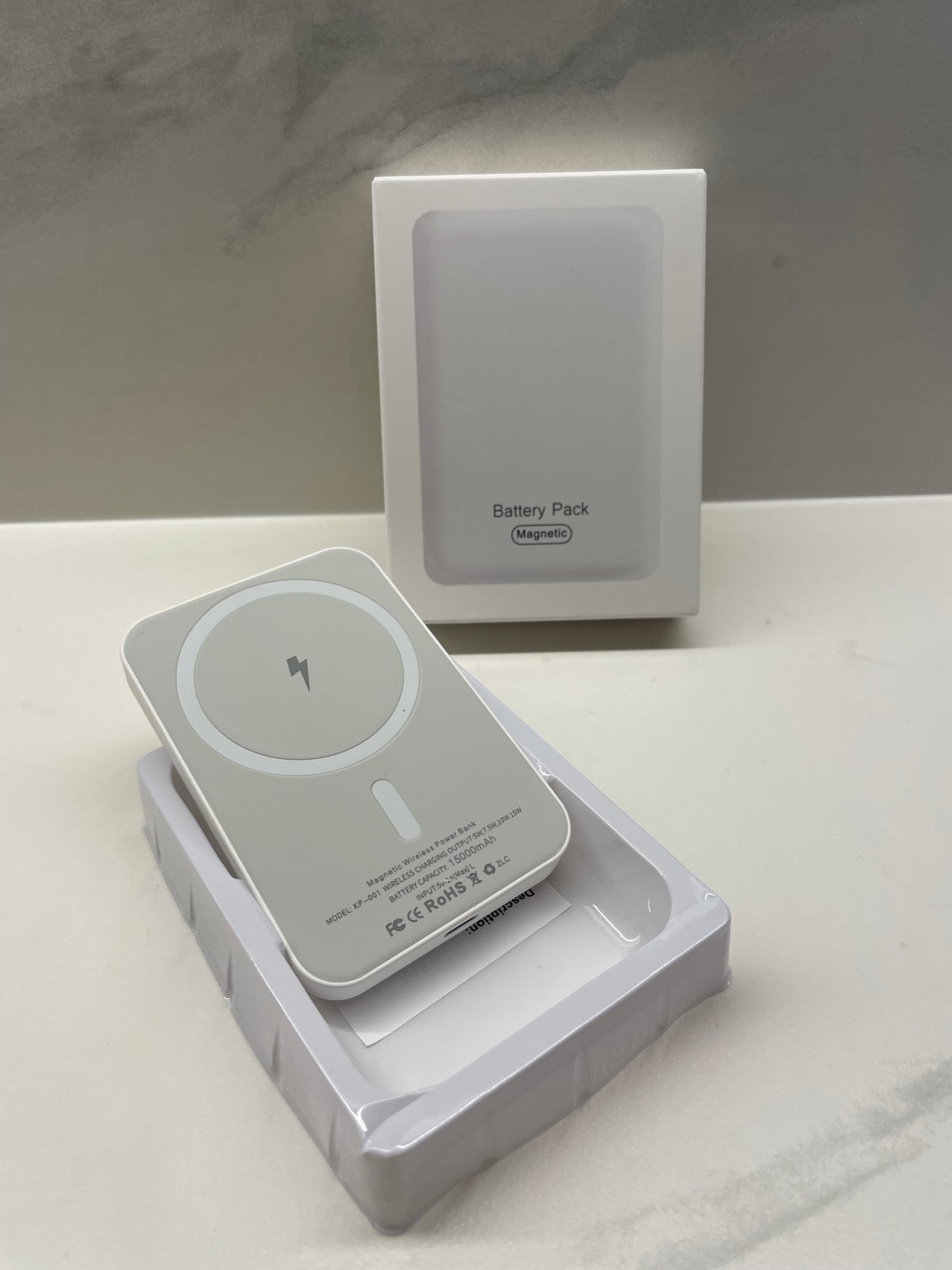 Batería Portátil Magnética 15.000 mAh